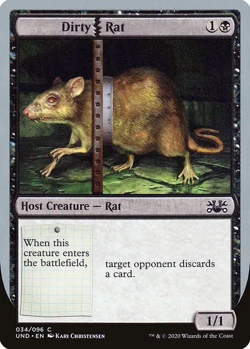 Dirty Rat · Unsanctioned 34/96