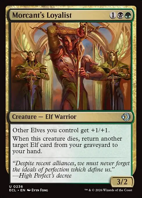 Morcant's Loyalist · Lorwyn Eclipsed 236/408