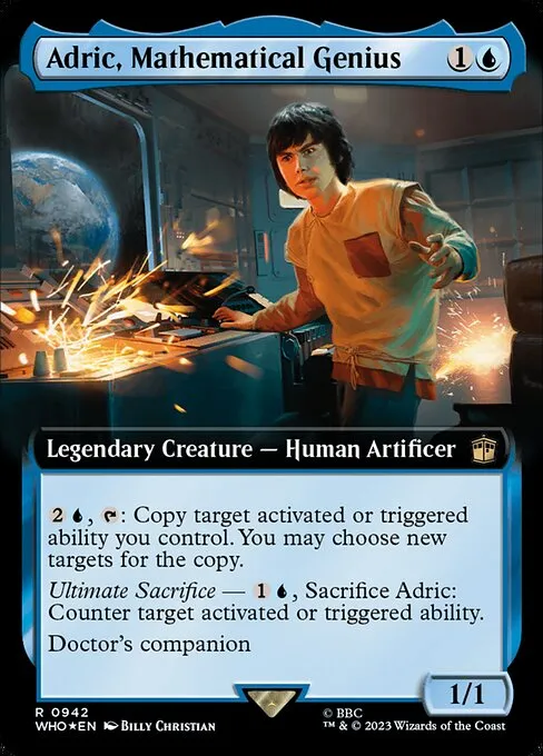 Adric, Mathematical Genius · Doctor Who 942/1178