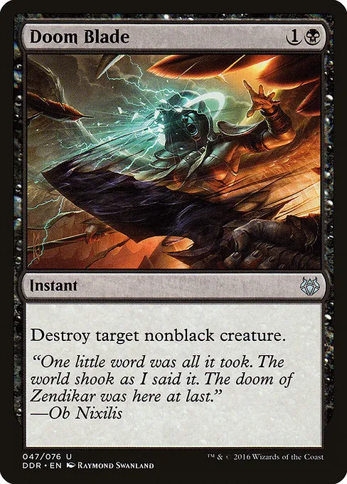 Doom Blade · Duel Decks: Nissa vs. Ob Nixilis 47/76