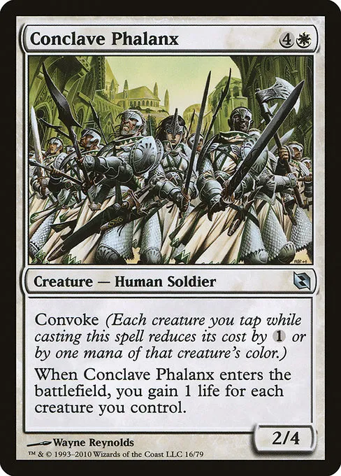 Conclave Phalanx · Duel Decks: Elspeth vs. Tezzeret 16/79