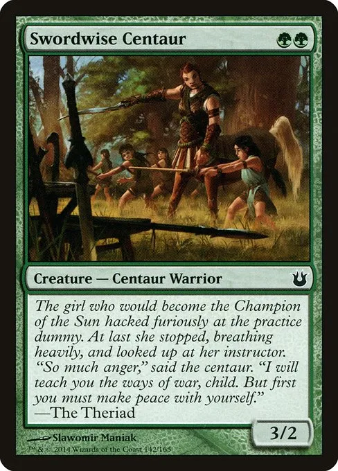 Swordwise Centaur · Born of the Gods 142/165