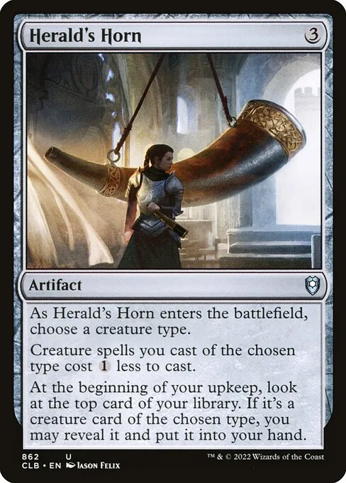 Herald's Horn · Commander Legends: Battle for Baldur's Gate 862/936