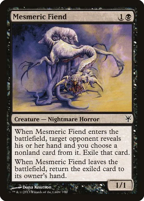 Mesmeric Fiend · Duel Decks: Sorin vs. Tibalt 7/80