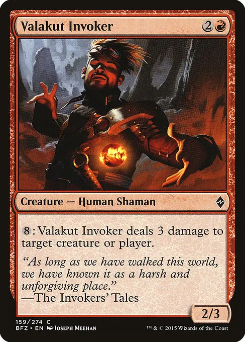 Valakut Invoker · Battle for Zendikar 159/299