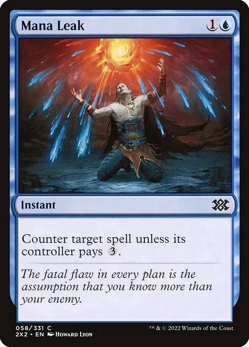 Mana Leak · Double Masters 2022 58/579