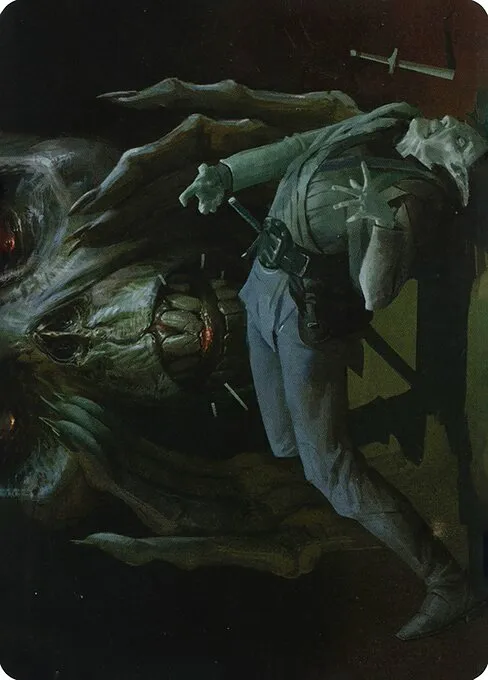 Power Word Kill // Power Word Kill · Adventures in the Forgotten Realms Art Series 35/81