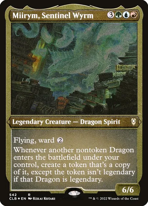 Miirym, Sentinel Wyrm · Commander Legends: Battle for Baldur's Gate 542/936