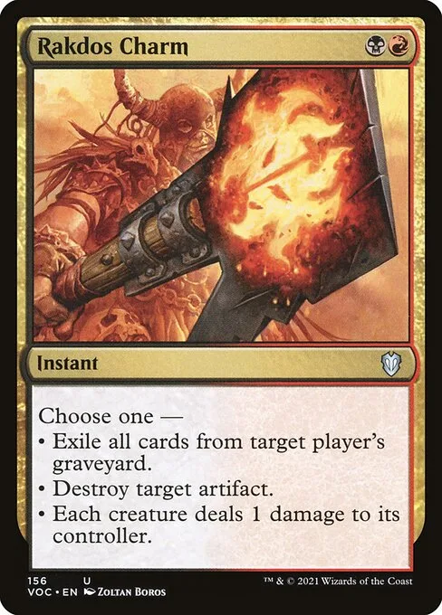 Rakdos Charm · Crimson Vow Commander 156/188