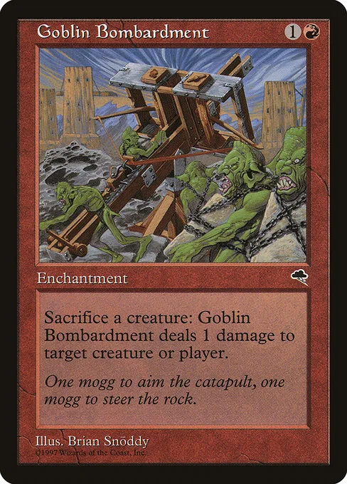Goblin Bombardment · Tempest 179/350