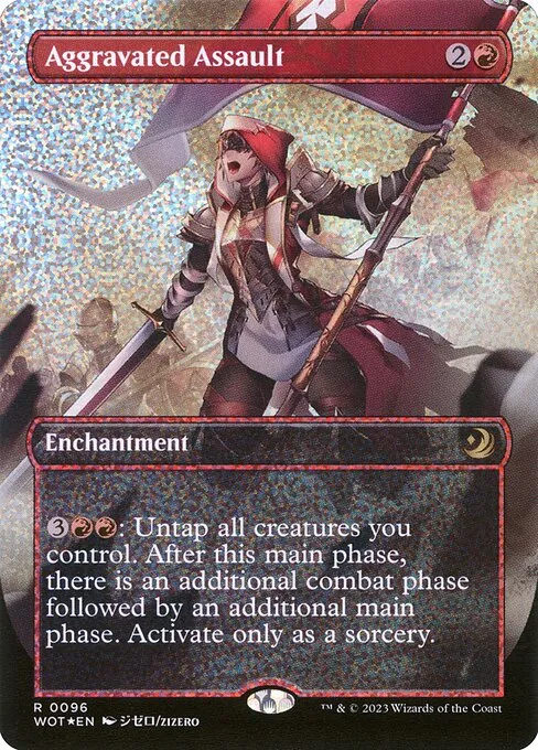 Aggravated Assault · Wilds of Eldraine: Enchanting Tales 96/103