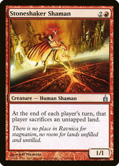 Stoneshaker Shaman · Ravnica: City of Guilds 145/306