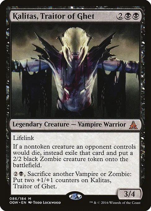 Kalitas, Traitor of Ghet · Oath of the Gatewatch 86/187
