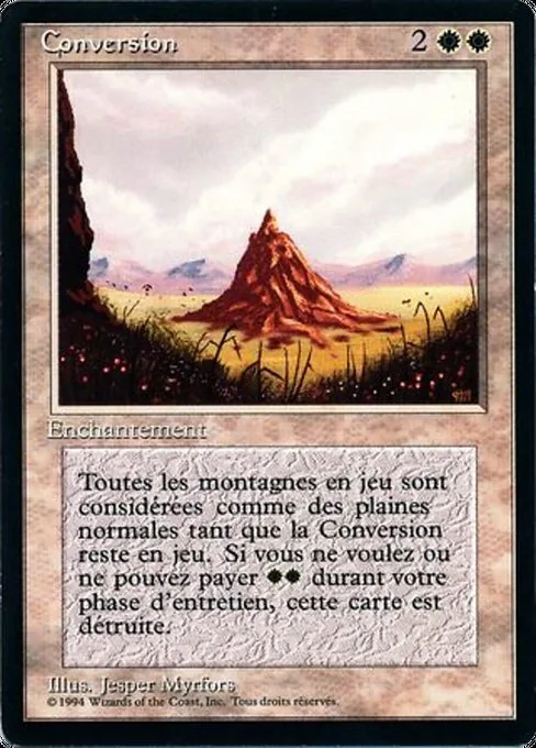 Conversion · Foreign Black Border 14/307