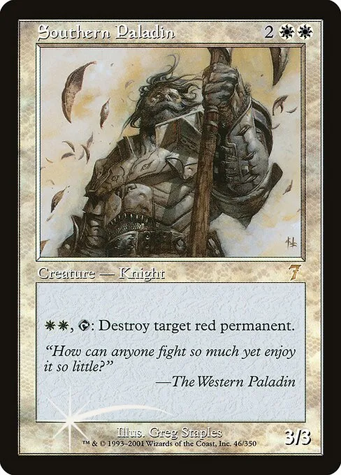 Southern Paladin · Seventh Edition 46★/708