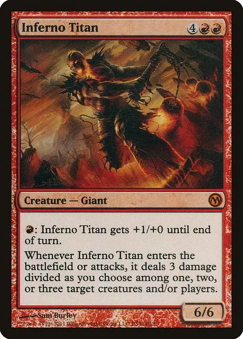 Inferno Titan · Duels of the Planeswalkers 2012 Promos 3/3