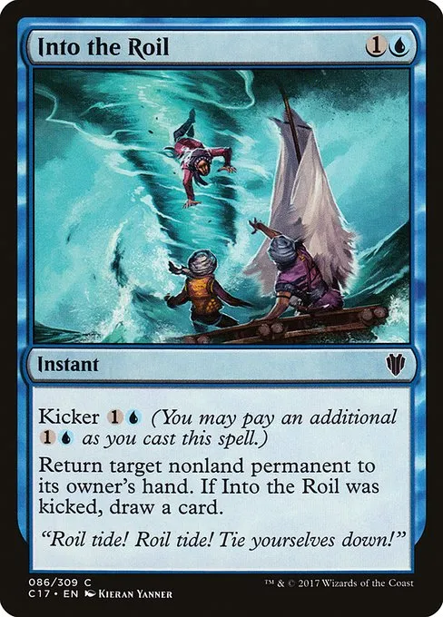 Into the Roil · Commander 2017 86/309