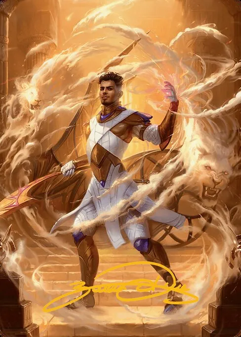 Basri, Tomorrow's Champion // Basri, Tomorrow's Champion · Aetherdrift Art Series 9/54