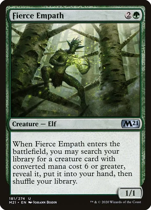 Fierce Empath · Core Set 2021 181/397