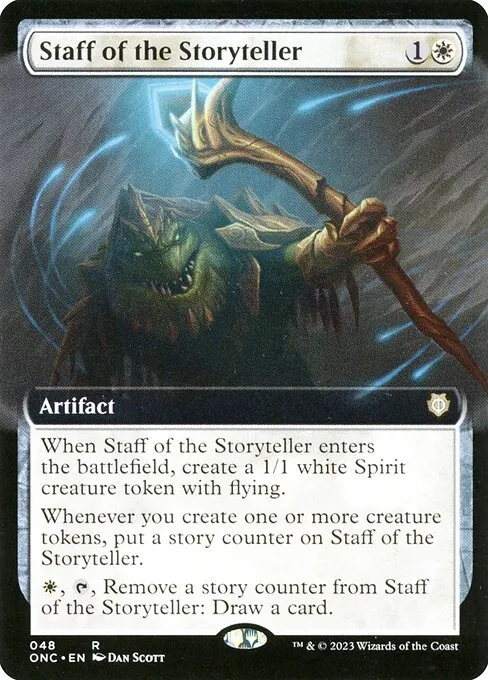 Staff of the Storyteller · Phyrexia: All Will Be One Commander 48/174