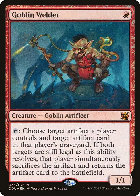 Goblin Welder · Duel Decks: Elves vs. Inventors 35/76