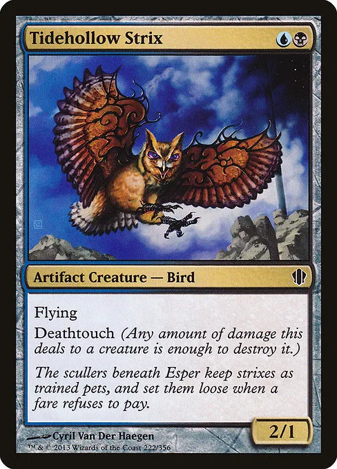 Tidehollow Strix · Commander 2013 222/356