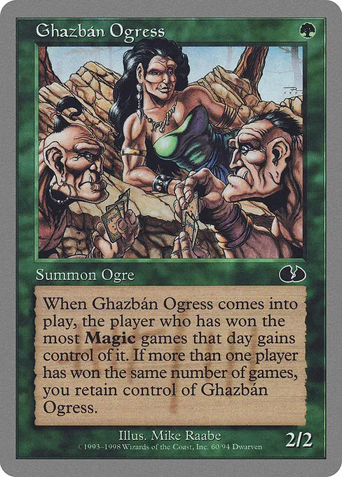 Ghazbán Ogress · Unglued 60/88
