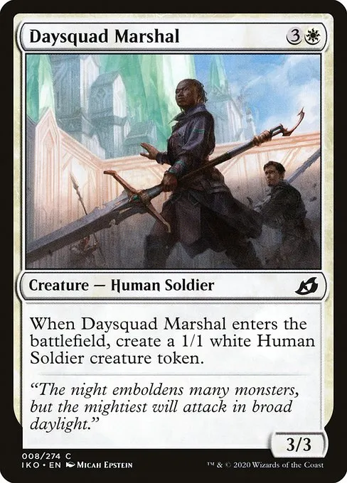 Daysquad Marshal · Ikoria: Lair of Behemoths 8/390