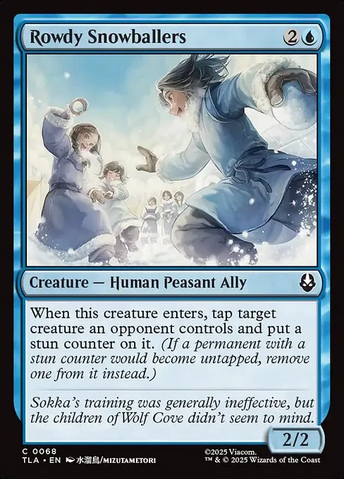 Rowdy Snowballers · Avatar: The Last Airbender 68/394