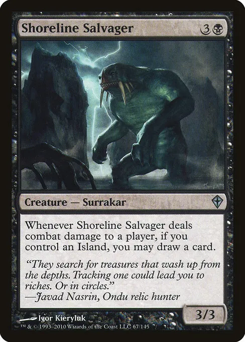 Shoreline Salvager · Worldwake 67/145