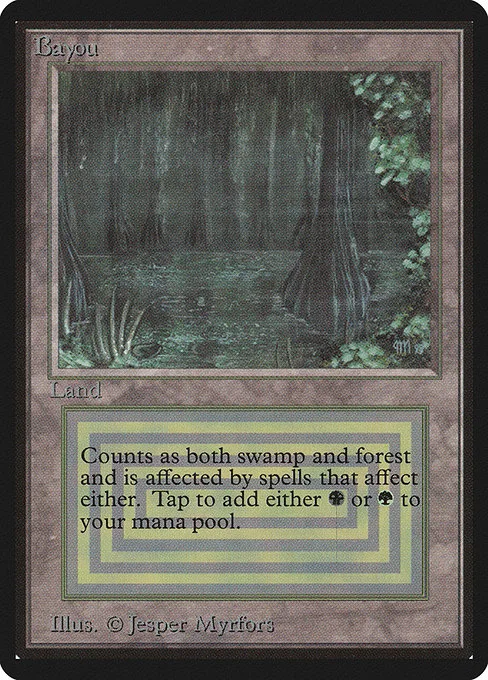 Bayou · Limited Edition Beta 279/302