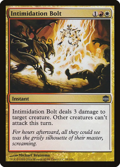 Intimidation Bolt · Alara Reborn 99/145