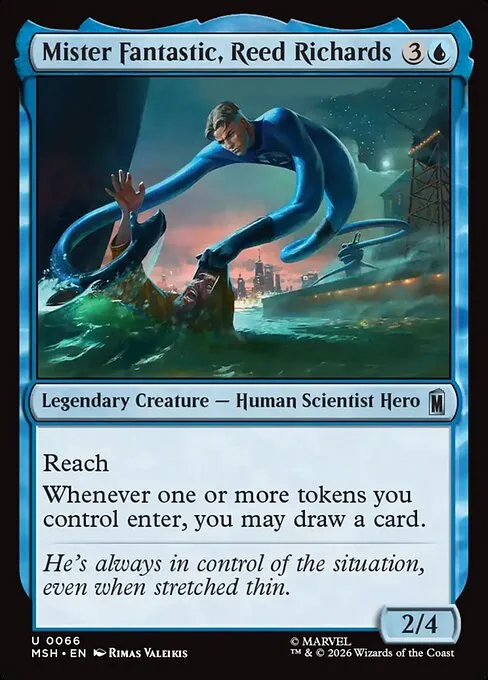Mister Fantastic, Reed Richards · Marvel Super Heroes 66/24