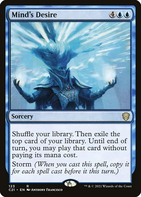 Mind's Desire · Commander 2021 123/409