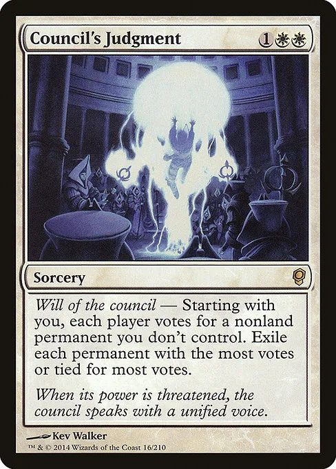 Council's Judgment · Conspiracy 16/210
