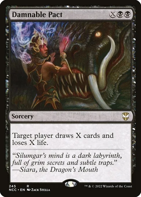 Damnable Pact · New Capenna Commander 245/447