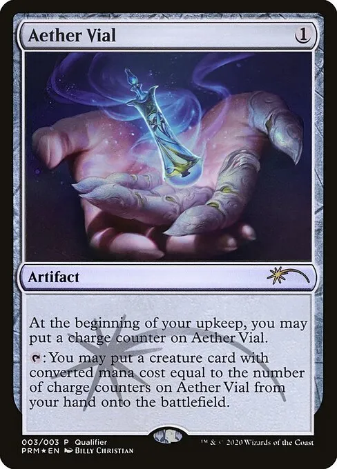 Aether Vial · Pro Tour Promos 2020-3/17