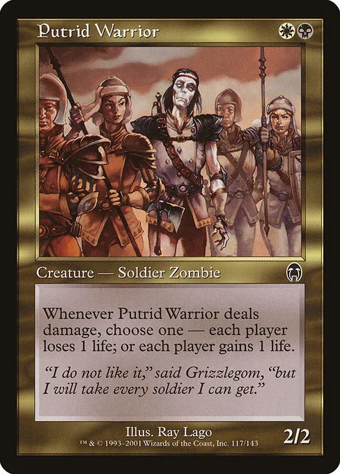 Putrid Warrior · Apocalypse 117/143