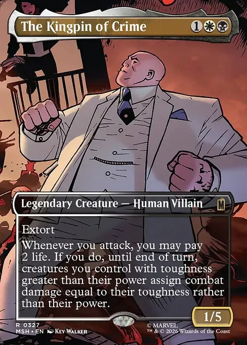The Kingpin of Crime · Marvel Super Heroes 327/24