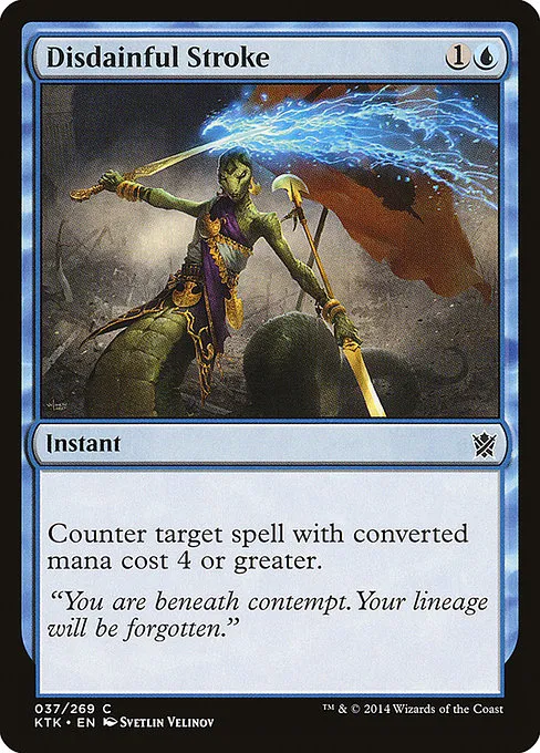 Disdainful Stroke · Khans of Tarkir 37/293
