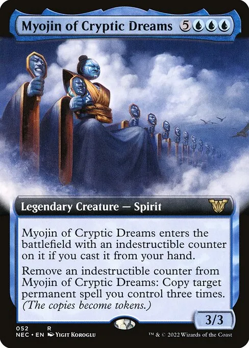 Myojin of Cryptic Dreams · Neon Dynasty Commander 52/179