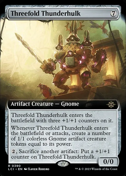 Threefold Thunderhulk · The Lost Caverns of Ixalan 390/416