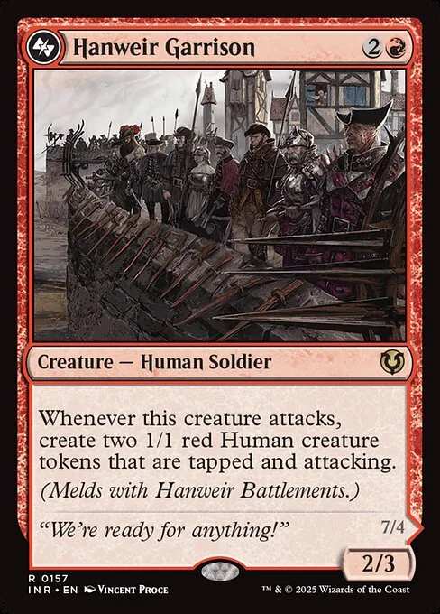 Hanweir Garrison · Innistrad Remastered 157/495