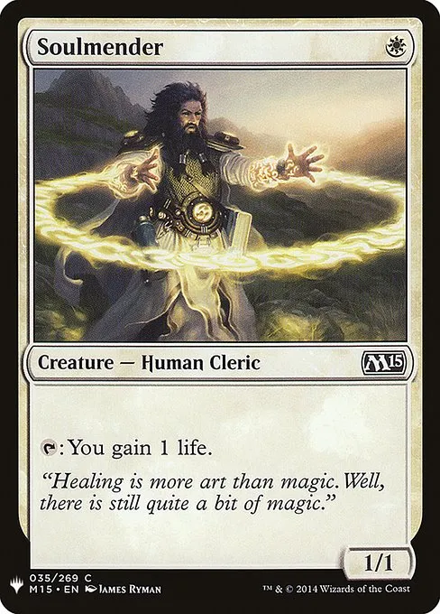 Soulmender · The List M15-35/5050
