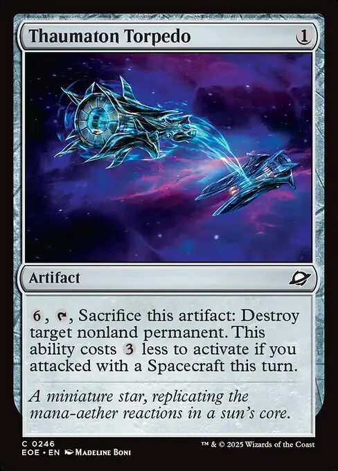 Thaumaton Torpedo · Edge of Eternities 246/400