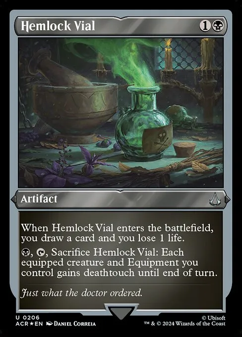Hemlock Vial · Assassin's Creed 206/309