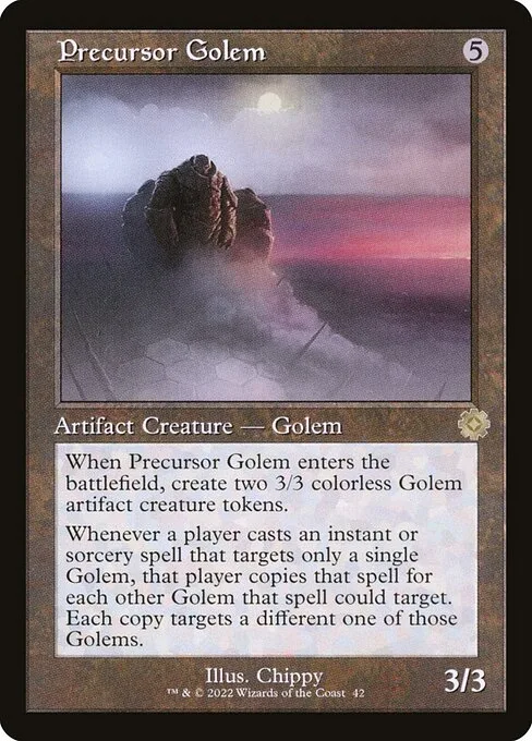 Precursor Golem · The Brothers' War Retro Artifacts 42/189