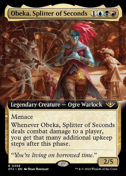 Obeka, Splitter of Seconds · Outlaws of Thunder Junction 358/374