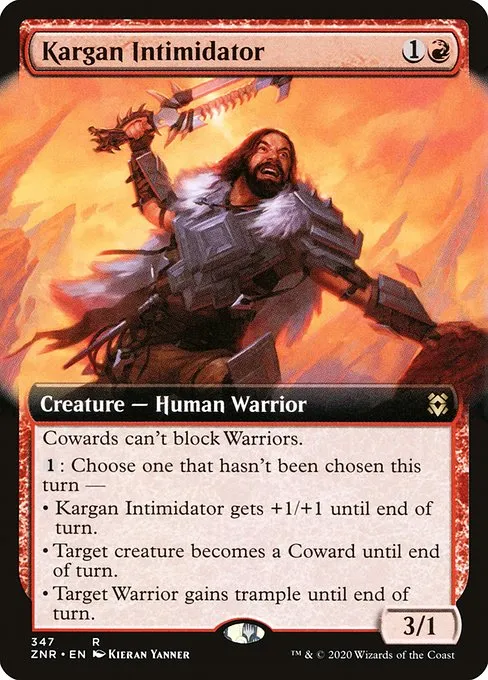 Kargan Intimidator · Zendikar Rising 347/407
