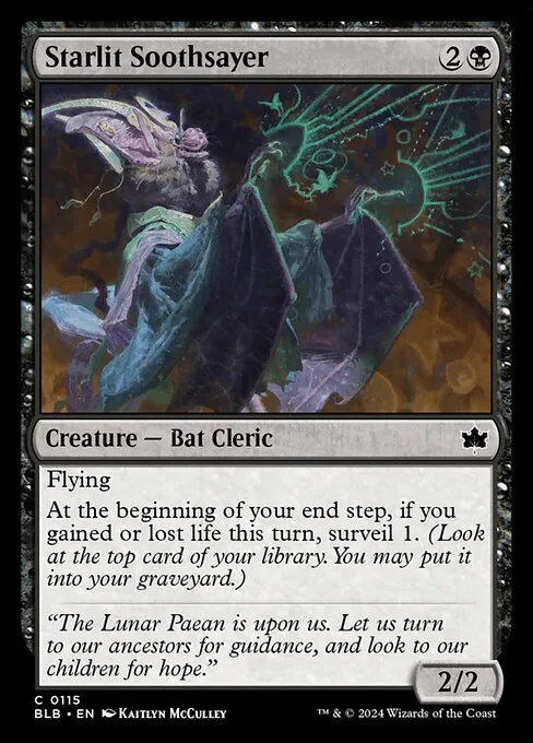 Starlit Soothsayer · Bloomburrow 115/398